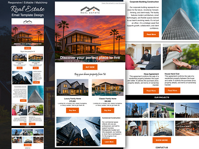 Real Estate Email Newsletter-Template Design-Mailchimp. buyer email template email marketing email template email template design html email template klaviyo real estate local real estate email mailchimp real estate mailchimp template new listings email newsletter template property email template real estate drip campaign real estate email real estate email automation real estate newsletter realtor email realtor newsletter responsive email design seller email campaign