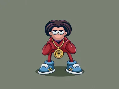 2D Doodle Character Design Illustration Created With Vectors artwork branding cartoon character character design characters comic design digital doodle drawing flat flat design hip hop illustration logo mark rise nft ui vector