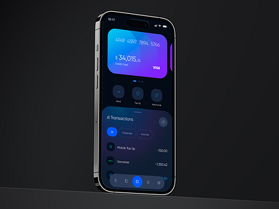 Mobile App Design - Online Banking, Fintech, Bank account ai app design bank app bank app design bank mobile app design banking banking mobile app design credit dashboard finance finance mobile app finance mobile app design fintech mobile mobile app mobile design mobile interface mobile ui product design ui design