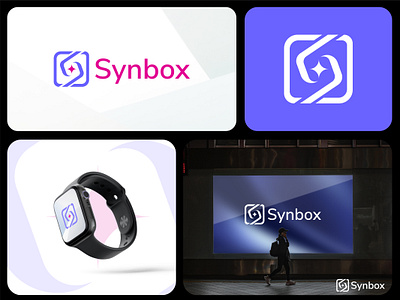 Synbox"Modern Logo design app brand logo business logo company creative logo design design icon initial letter logo logo branding logo design logo mark logo type modern logo design