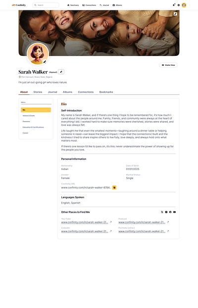 About Us Page about me about us about us page bio bio page craxinno craxinnotechnologies design figma figma design graphic design illustration software development ui ui design uiux uiux design