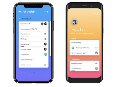 2018 - App view ideas