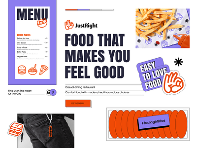 Branding for a Fast-Casual Restaurant 🍟 brand and identity brand and identity design brand guidelines brand identity brand identity design brand sign brandbook branding branding design cafe design fastfood graphic design identity logo logo design logodesign menu design restaurant visualidentity