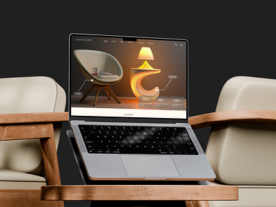 Furniture Brand Website graphic design ui ux
