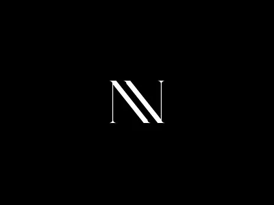 NN Sri Lankan fusion restaurant black logo logofolio logoiocn logotype monogram nn nn sri lankan fusion restaurant srilankan