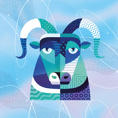 Creative Footing - Mountain Goat Illustration branding freelance graphic designer graphic design illustration illustration design mountain goat newcastle tynemouth whitley bay