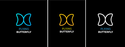 Flying Butterfly Logo Design branding butterfly butterflylogo flylogo flylogodesign graphic design landmark logo monogram textual