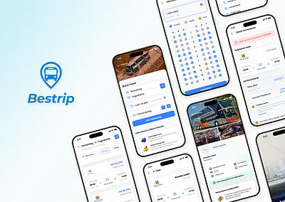 Bestrip – Smart Bus Booking App ui