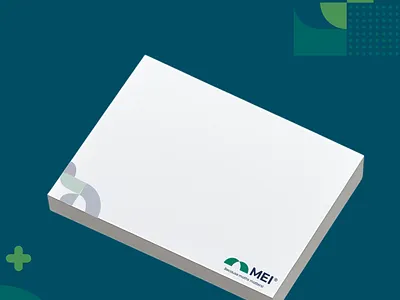 MEI branded notes branding design graphic design illustration vector