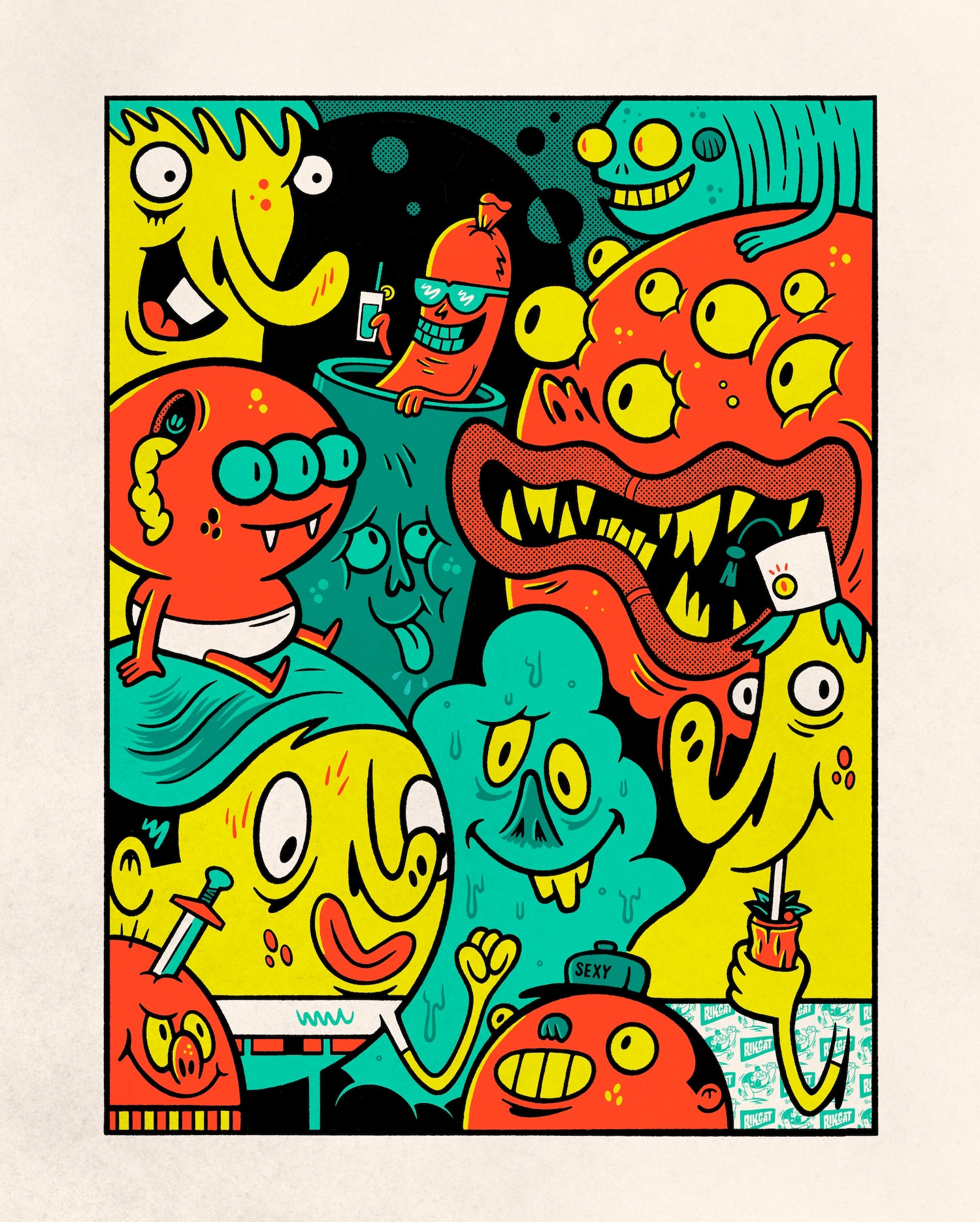 Party Time branding design graphic design illustration logo