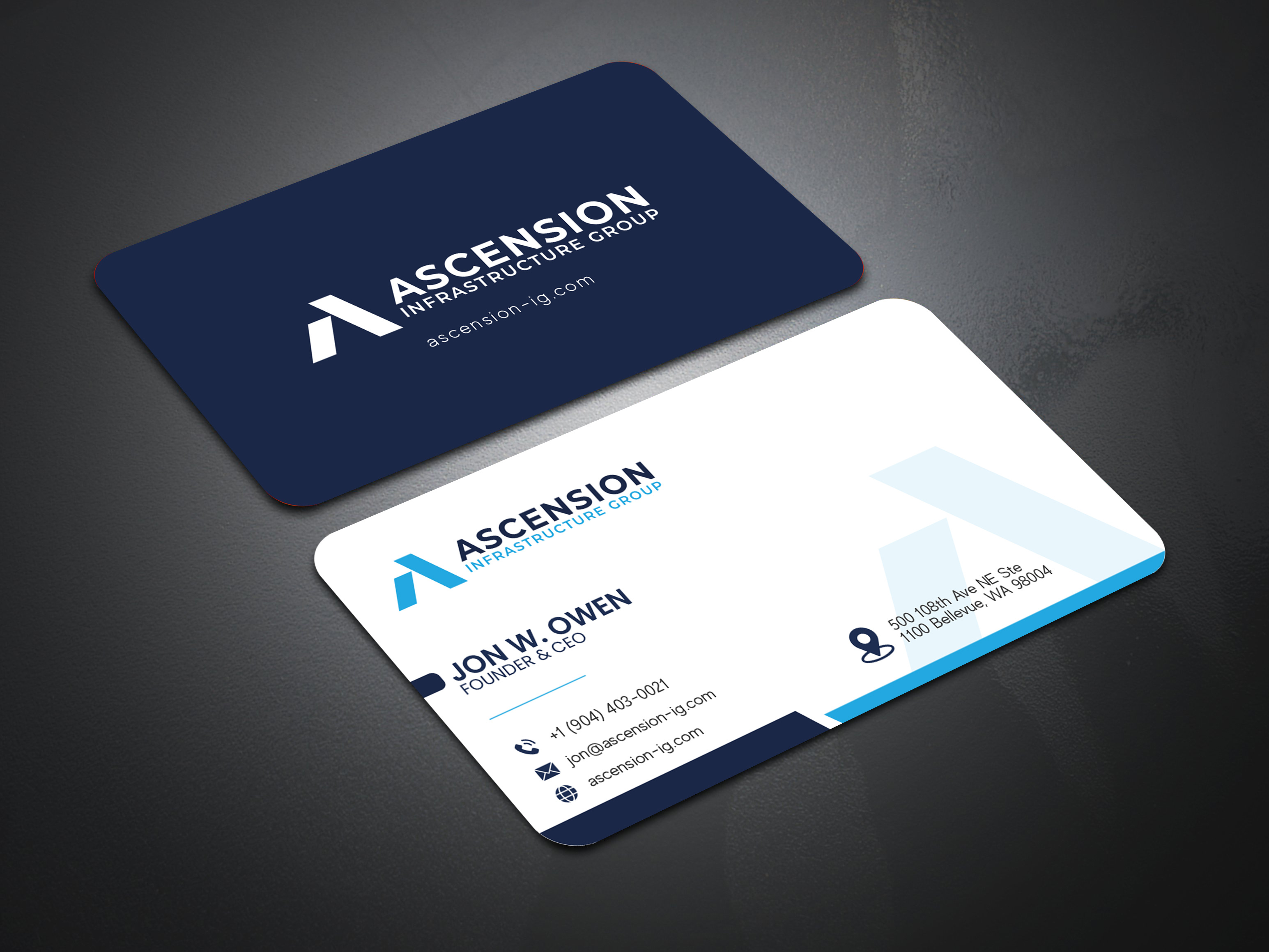 Example of Business Card, Letterhead