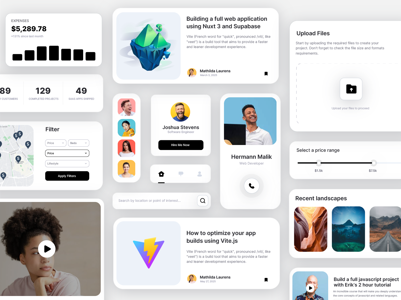 Example of Design Systems For Web Applications