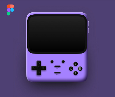 Claymorphism Design Mini Game Console clay design claymorphism game console game console design non digital tradens