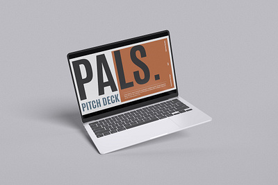 PALS - Pitch Deck background template.