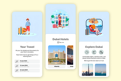 Travel as it should be microcopy pwa travel ui web app