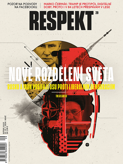 RESPEKT collage collage art cover cutout editorial editorial illustration editorials illustration illustration art magazine magazine cover magazine illustration photomontage poster