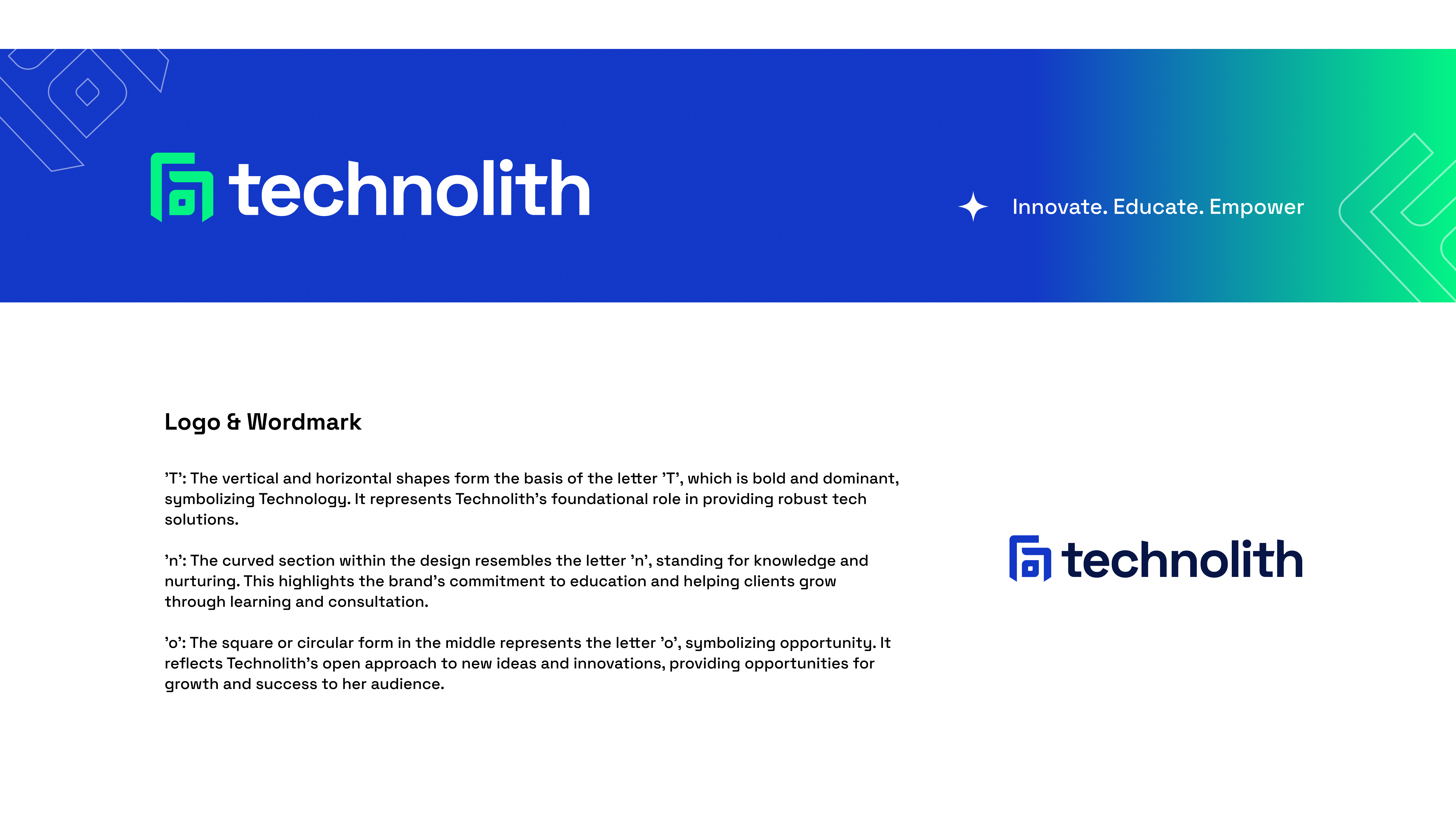 Logo Design of an IT Company branding logo ui