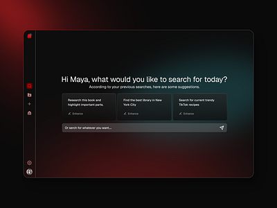 Daily UI #22 - Search ai dailyui design desktop gpt search ui ux