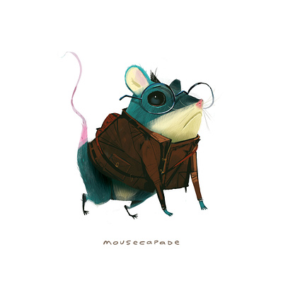 Mousecapade – Story Character Design book character design childrens book illustration kidlit