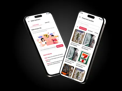 Cashback Rewards Mobile App app branding design graphic design illustration logo typography ui ux vector