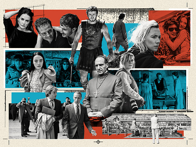 NEW STATESMAN collage cover cutout design editorial editorial illustration editorials illustration magazine magazine illustration movie photomontage poster