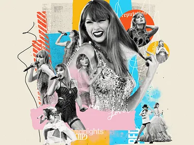 BILLBOARD billboard collage cover cutout editorial editorial illustration editorials illustration magazine magazine cover magazine illustration music photomontage poster