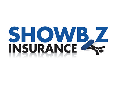 Showbiz Insurance Logo branding graphic design illustration logo logo design