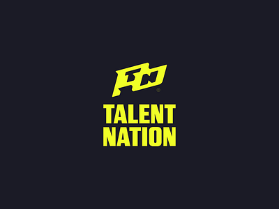 Talent Nation, by Jake Condon condon jake condon logo logo design logomark monogram n logo n logo design n logomark n monogram t logo t logo design t logomark t monogram tn tn logo tn logo design tn logomark tn monogram