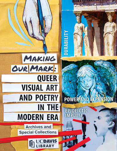 Making Our Mark: Queer Visual Art and Culture in the Modern Era collage graphic design illustration photography