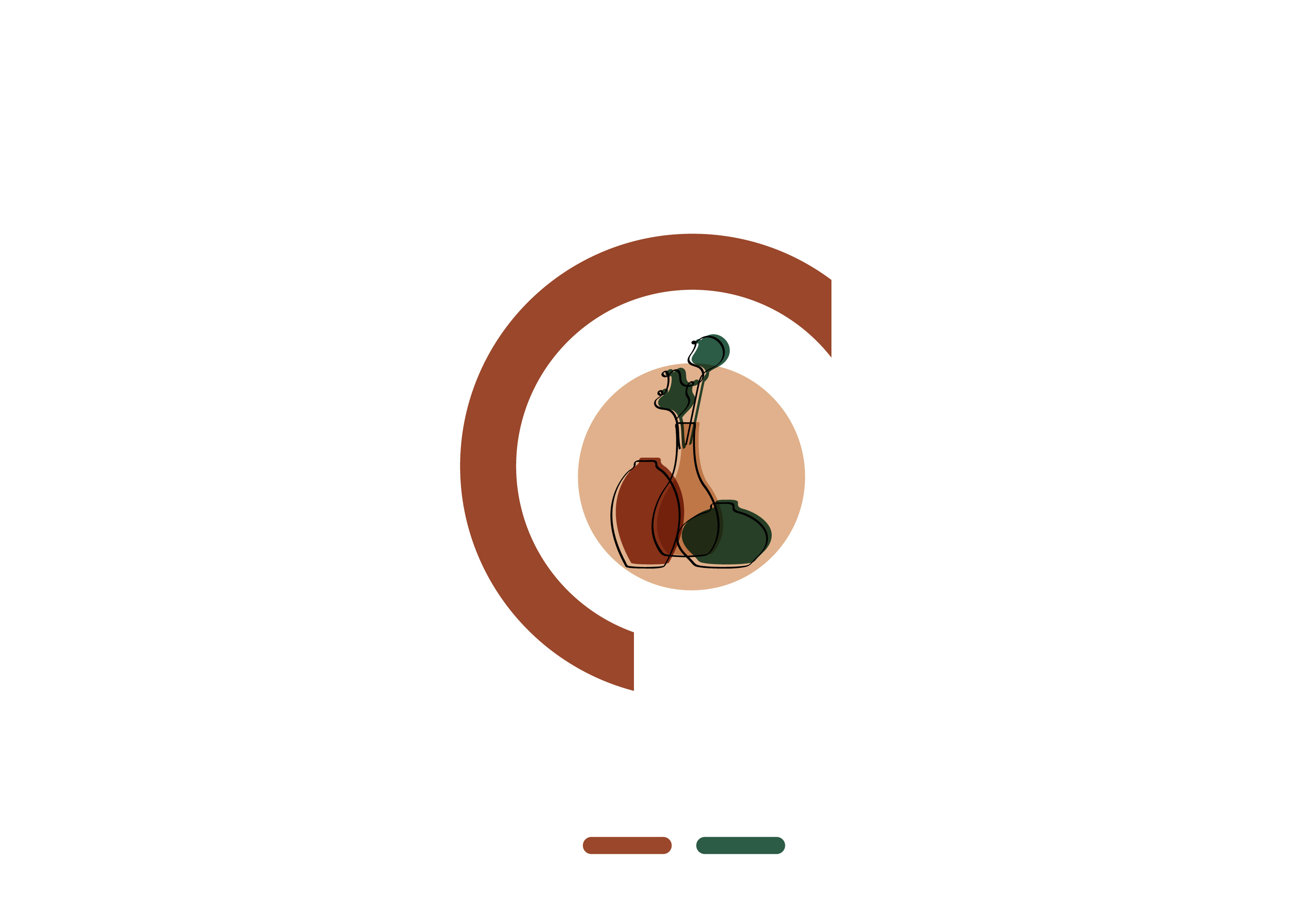 Clay Creations branding design designer graphic design logo vector