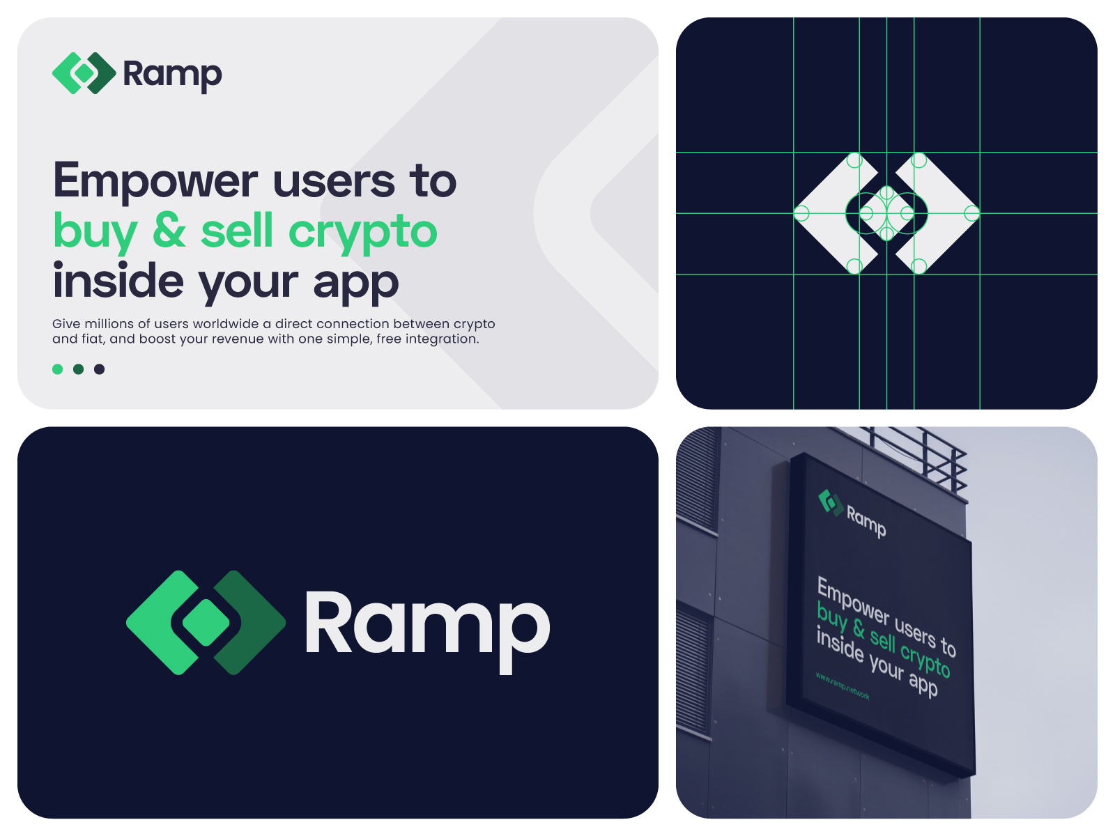 Ramp Logo Design by Alin I. on Dribbble