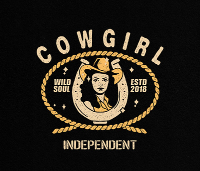 Cowgirl apparel design branding clothing brand clothing design cowgirl design illustration rodeo texas vintage western