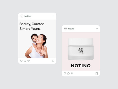 Notino China instagram post beauty china design instagram instagram post notino post ui ux