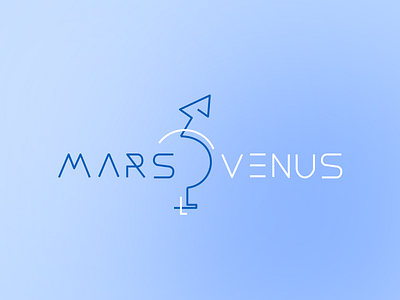 MarsVenus – Brand Identity for a Blog on Gender Thinking Differe branding graphic design logo