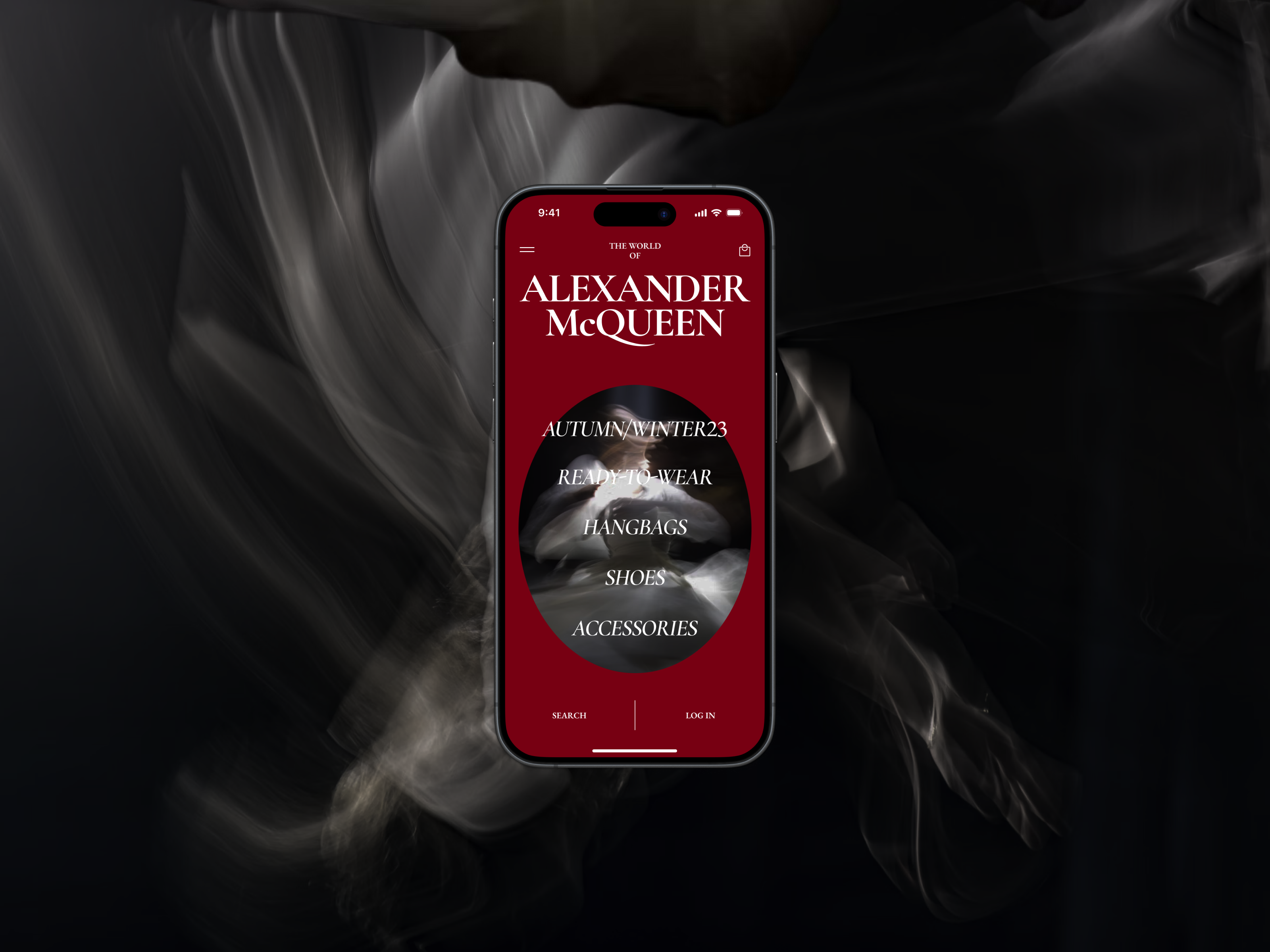 Alexander McQueen — IDENTITY. alexander mcqueen art brand brand identity branding campaign couturier design fashion graphic design illustration logo mcqueen mobile motion graphics performance style ui ux website