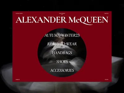 Alexander McQueen — IDENTITY. alexander mcqueen art brand brand identity branding campaign couturier design fashion graphic design illustration logo mcqueen mobile motion graphics performance style ui ux website