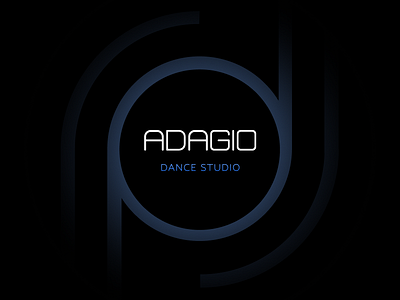 Adagio Dance – Brand & Social Media Design for a Dance Studio brand branding design facebook graphic design instagram logo social media