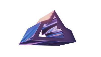 Mountain 3d Icon Glass branding glass graphic design icon mountain