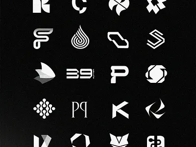 Logomarks abstract Concepts app branding design graphic design illustration logo typography ui ux vector