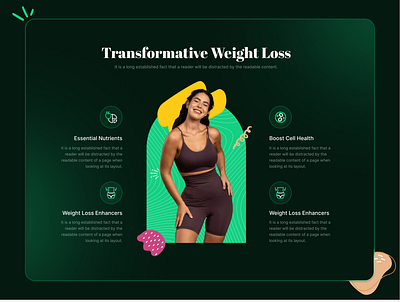 Health Wellness Wordpress Website figma graphic design htmlcss landing page design one page website design photoshop shopify transfromation website design weight loss wordpress
