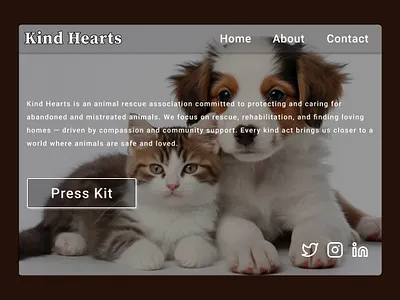 Day 051 : Press Page dailyui