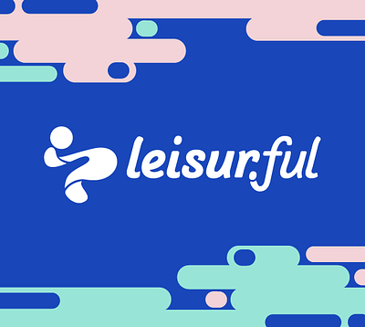 Leisurful Branding advertising app brand identity branding design graphic design hobbies icon illustration logo print design ui vector