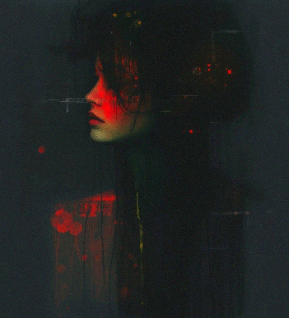 Untitled art dark digital portrait woman