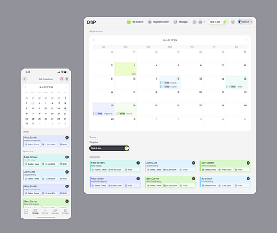 Drone Operator Job Calendar calendar calendardesign calendarui dashboard dashboarddesign drone figma mobilecalendar ui ui design ux