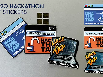 H2O Hackathon 2025 Stickers event hackathon stickers