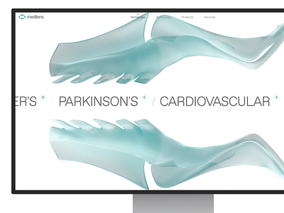 medilens: Intelligent AI Medical Diagnosis - Hero UI Pattern ai diagnosis website ai diagnostics ai medical diagnostics ai medical imaging biotech landing page biotech web design biotech website clean clinical website diagnostics website medical diagnosis medical imaging medical imaging website minimal modern responsive smart diagnosis smart diagnostic smart health website teal