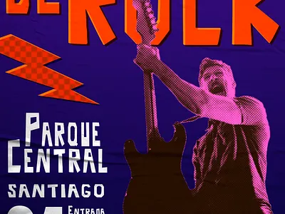 Rock Festival Flyer made in Photoshop design flyer illustration photoshop