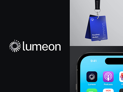 Lumeon - AI SaaS Logo ai saas logo brand design branding clean design logo logo design lumeon minimalist logo modern logo motion graphics saas saas logo ui uidesign uiux uiuxdesign ux uxdesign uxerflow