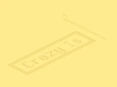 Crazy? I Was Crazy Once. crazy creative design illustration isometric ui