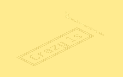 Crazy? I Was Crazy Once. crazy creative design illustration isometric ui